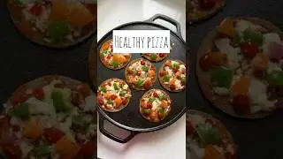 Healthy bajra millet pizza #healthypizza #pizza #shorts