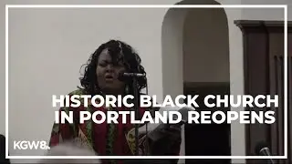 Historic Black church reopens seven years after fire damaged it