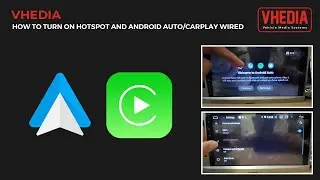 How to Turn On Hotspot and Android Auto/Carplay Wired