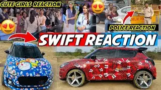 😱❤️Modified Swift 😍 GIRLS CRAZY REACTION ON MODIFIED Swift 😍 Highly Modified Maruti Swift