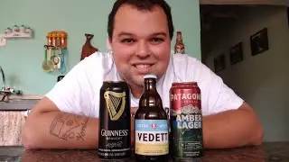3 Cervejas importadas que voc&ecirc; deve experimentar  #cervejaimportada #guiness #vedett #patagonia
