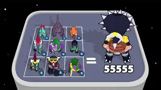 MONSTER MERGE BATTLE - Merge Dinosaur & Human Evolution, Battle Simulator 3D