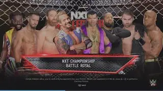 WWE 2K24 DDP VS Razor, Sami, Jimmy, Kofi, Bobby, Austin, Breeze Battle Royal Match NXT Tittle