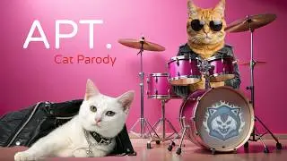 ROS&Eacute; & Bruno Mars - APT. (Cat Parody) 아파트 고양이 패러디