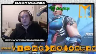 CCAA Gaming [BabyMooMix] || Overwatch ITS UNDER 1300!!!!!!! OH GAWD WHY