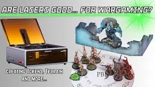 Обзор Creality Falcon A1 для Warhammer и Wargaming. Хобби-хаки для декораций и игровых аксессуаров?