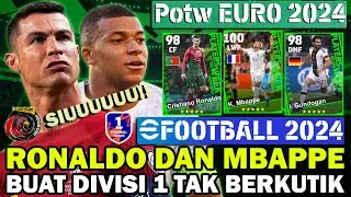 ADA POTW EURO 2024! RONALDO, MBAPPE, GUNDOGAN DAN BANTAI DIVISI 1! MENEGANGKAN! BIKIN NGAKAK! HAHAHA