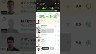 SPN vs NOR Euro Qualifiers Match Dream11 Team prediction #dream11 #ytshorts