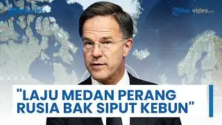 Kepala NATO Mark Rutte Menyamakan Laju Kemajuan Medan Perang Rusia di Ukraina seperti 