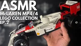 ASMR | McLaren MP4/4 & Ayrton Senna | My LEGO Collection Ep.2 (Formula 1 LEGO)