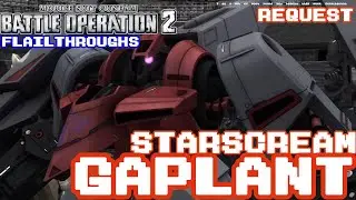 Gundam Battle Operation 2 Request: ORX-005 Gaplant In Cybertron AKA Galaxy Force Starscream Colors