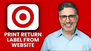 NEW! How to Print a Return Label from Target Website (2025) 🛒 | Complete Guide to Target Returns