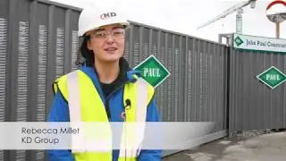 Construction Workers Health Trust on site with John Paul Construction
