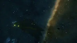 Elite Dangerous Black Hole in HR 1185 System