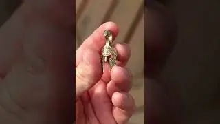 14K YELLOW GOLD SPARTAN PENDANT / Dynamis Jewelry