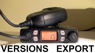 Radio CB CRT One N - EXPORT MODS - Rebelcar.fr