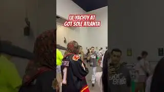 Lil Yachty at Got Sole Atlanta ⛵️ #lilyachty #gotsole #sneakers