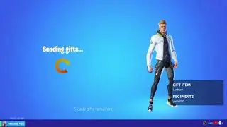 I Gifted Her The New LACHLAN SKin In Fortnite. (Her Reaction)