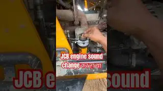 JCB engine main diesel air problem #technology #automobile #jcb #mechanic #fuelinjectors #problem