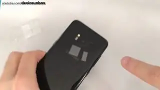 Applying on Samsung Galaxy S8 Camera Lens tempered glass