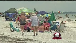 Booming beach business