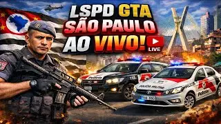 🚨 LSPD São Paulo AO VIVO | Patrulhamento Intenso no GTA RP 🇧🇷