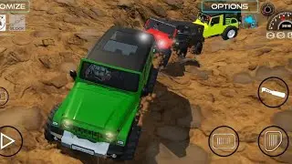 Drive Car and Unloading Stone From Dumper Truck in Game #scorpio #thar #bolero #car #4x4 #gaming_16