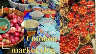 MARKET VLOG: THE WORTH OF 20KCFA ($33.16)FOOD ITEMS IN BENIN REPUBLIC MARKET.