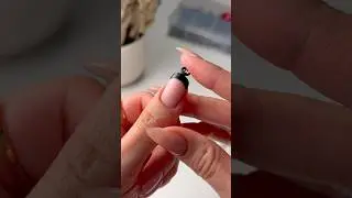 Easy Black French Tip Nails 🖤 💅🏼 #nailtutorial #nailart #nails #dippowder #nailinspo #nailhacks