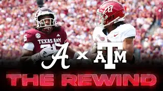 The Rewind: a closer look into Alabama's thrilling 26-20 win over Texas A&M