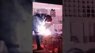 My first time welding
