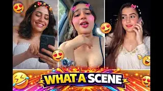 What a scene 😂🤣 EP 09  Try Not To Laugh 😅 Dank Indian memes  Trending memes  Latest Memes