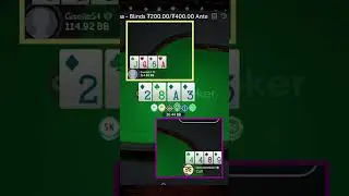 Giselle54 takes the blocker and GOES FOR IT!!! #highstakespoker #pokerbluff #pokerplayer #pokerpro
