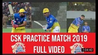 IPL 2020 - CSK Full Practice Match Video | Suresh Raina | MS Dhoni | Chennai Super Kings, CSK vs RCB