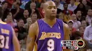 Chucky Atkins Lakers 23pts 6asts vs Heat (2005)