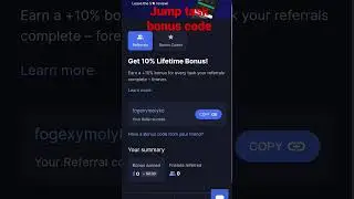 jump task bonus code