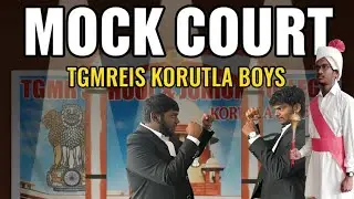 School Mock Court Activity | TGMREIS Korutla Boys | Education Through Role Play