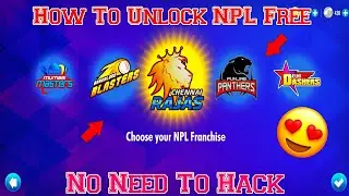 Wcc3 How To Unlock IPL Auction 2021 Free | Wcc3 How To Unlock NPL Free - No Hack | Unlock NPL 2021