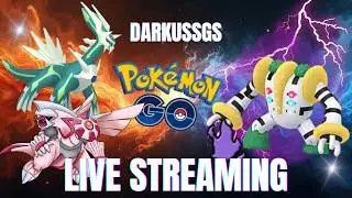 ✨✨ Palkia Dialga Shadow Regigigas Raids & Shiny Hunt Pokémon GO IRL  🔴✨✨