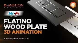 Flatino Wood Plate by Hi Fi