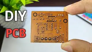 How to make your own pcb board at home