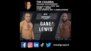 Pro MMA Featherweight #TimCuamba predicts #UFC265 #cyrilgane #derricklewis Heavyweight Title #shorts