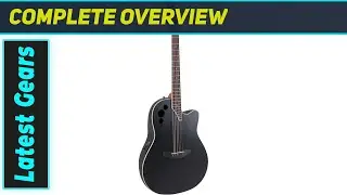 Applause Elite AE44-5S: Amazing Black Satin Electro Acoustic