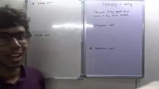 Stability in sorting | COL106