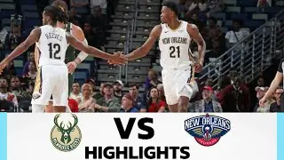 Milwaukee Bucks vs New Orleans Pelicans Full Game Highlights - April 10, 2025 | NBA Regular Season