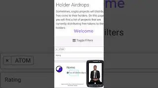 ATOM Airdrops strategy