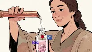 Making Moroccan Rose Water by Hand 🌹🇲🇦 | Fatiha&rsquo;s Traditional Craft (Real Life)