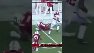 Najee Harris was a Beast at Alabama #alabama #collegefootball #southcarolina