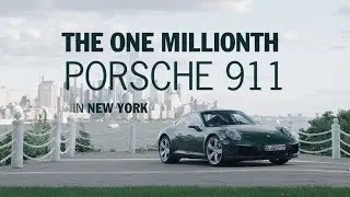 The One Millionth Porsche 911 in New York.