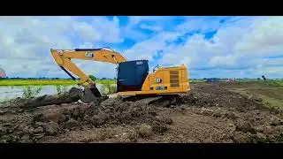 Xe cuốc CAT323 miền T&acirc;y Bạc Li&ecirc;u đăng k&yacute; k&ecirc;nh #1331